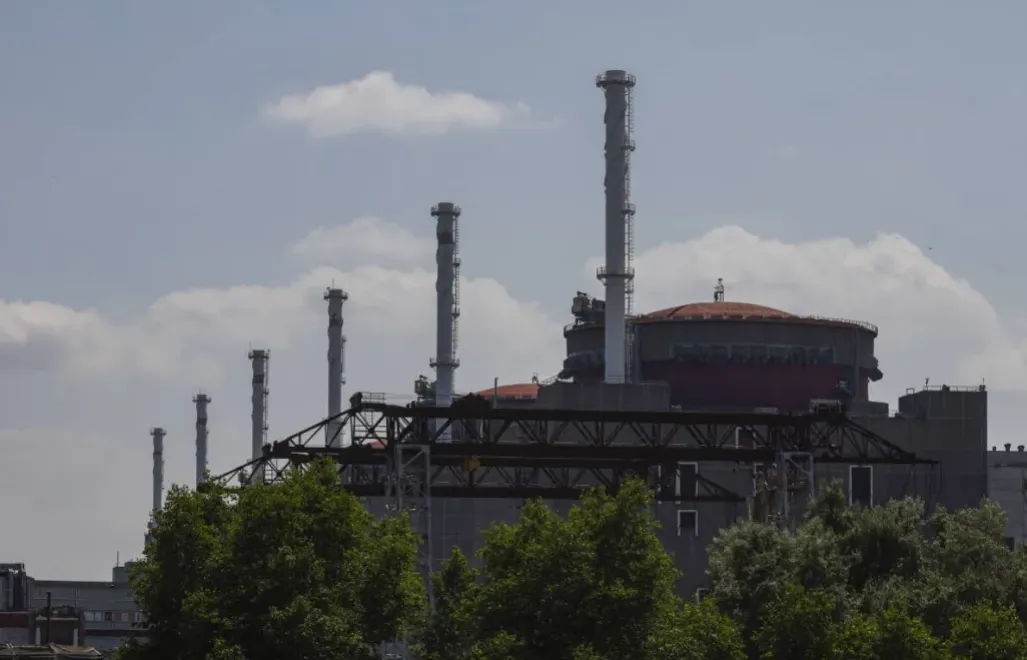 Zaporoska Elektrownia Atomowa Fot. PAP/EPA/SERGEI ILNITSKY