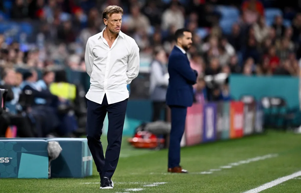 Trener Herve Renard, fot. PAP/EPA/AAP/DAN HIMBRECHTS