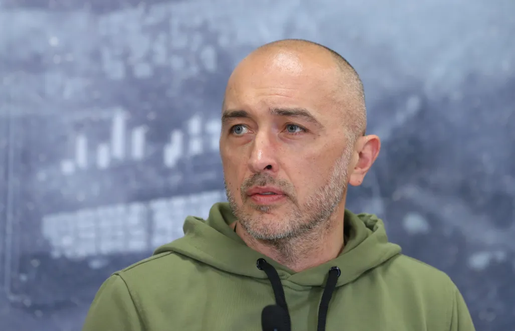  Prezes Narodowego Banku Ukrainy Andriy Pyshnyi. Fot. PAP/Viktor Kovalchuk