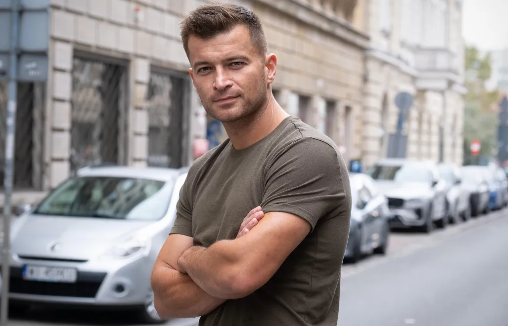 Pisarz Jakub Małecki. Fot. PAP/Kalbar