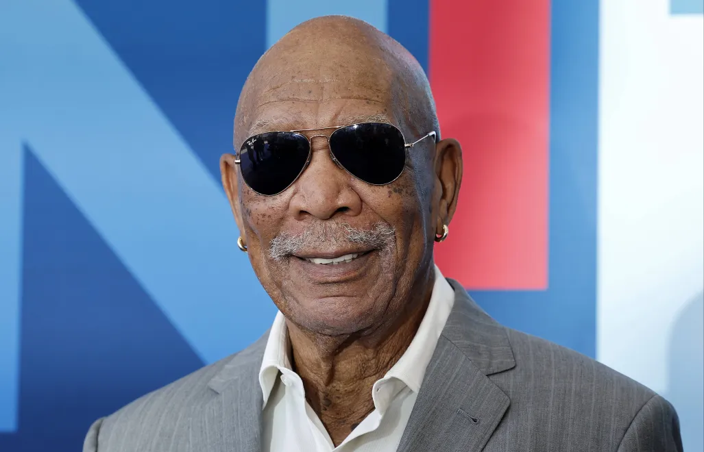 Aktor Morgan Freeman. Fot. PAP/EPA/SEBASTIEN NOGIER