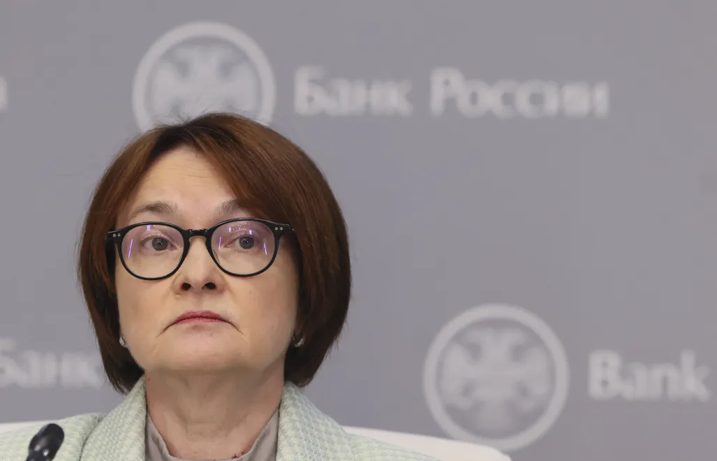Эльвира Набиуллина. Fot. PAP/EPA/SERGEI ILNITSKY