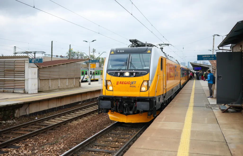 RegioJet. Fot. PAP/PAP/Leszek Szymański