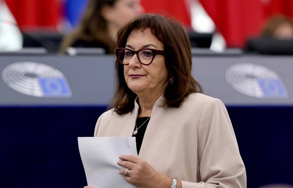 Komisarka UE ds. regionu śródziemnomorskiego Dubravka Szuica. Fot. PAP/EPA/RONALD WITTEK