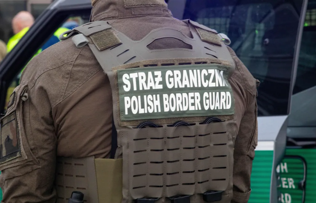 Polish Border Guard. Photo: PAP/Krzysztof Ćwik