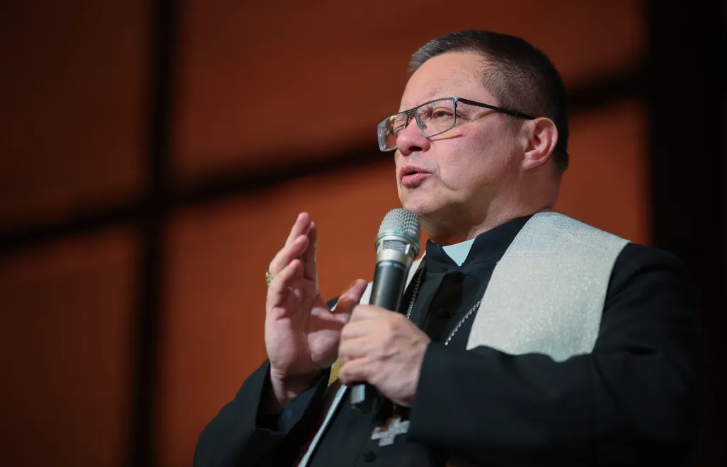 Kardynał Grzegorz Ryś: łącznikiem między naszymi krajami są św. Jadwiga i św. Wojciech. Fot. PAP/	Łukasz Gągulski