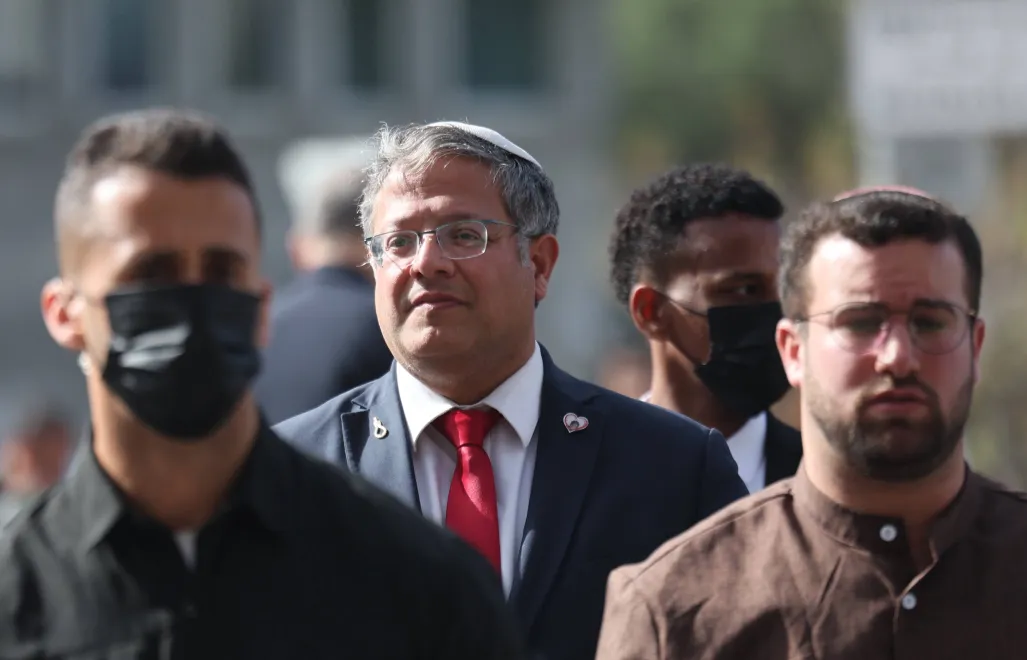 Itamar Ben Gwir, fot. PAP/EPA/ABIR SULTAN