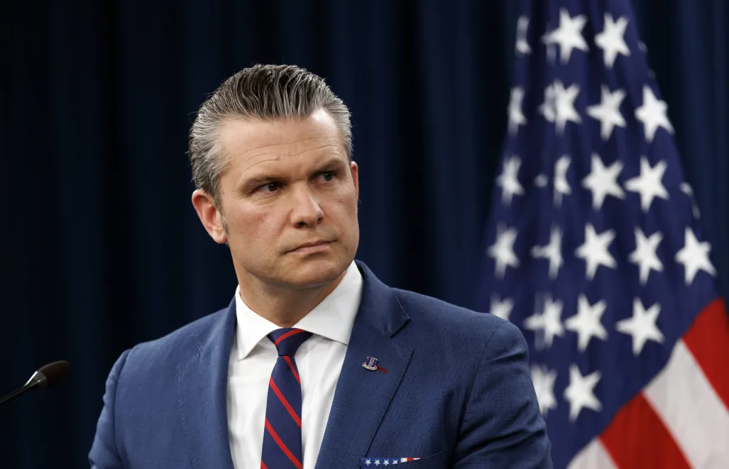Pete Hegseth, fot. PAP/EPA/WILL OLIVER