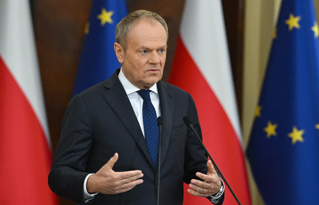 Premier Donald Tusk. Fot. PAP/Radek Pietruszka