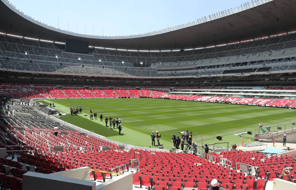 Stadion Azteca w Meksyku. Fot. EPA/Mario Guzman