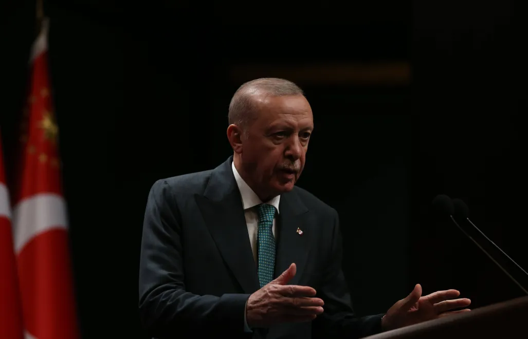 Recep Tayyip Erdogan, fot. PAP/EPA/NECATI SAVAS