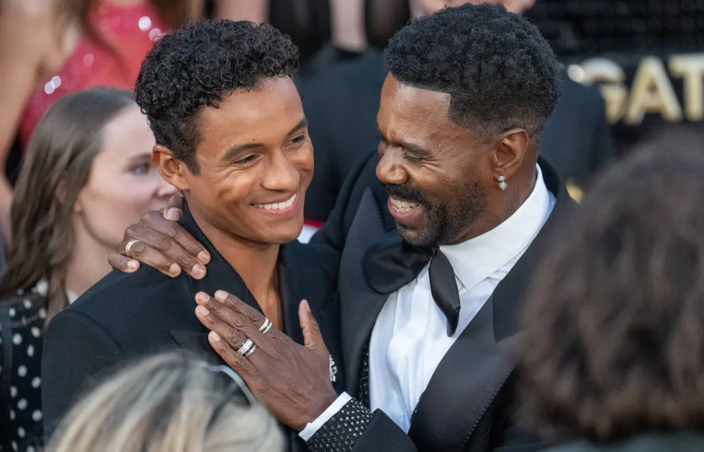 Jaafar Jackson i Colman Domingo. Fot. PAP/EPA/Connor Terry