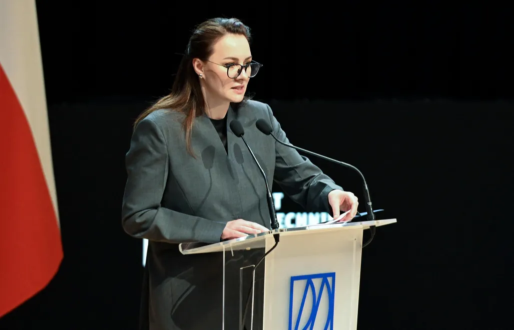 Premier Ukrainy Julija Swyrydenko. Fot. PAP/Wojciech Jargiło