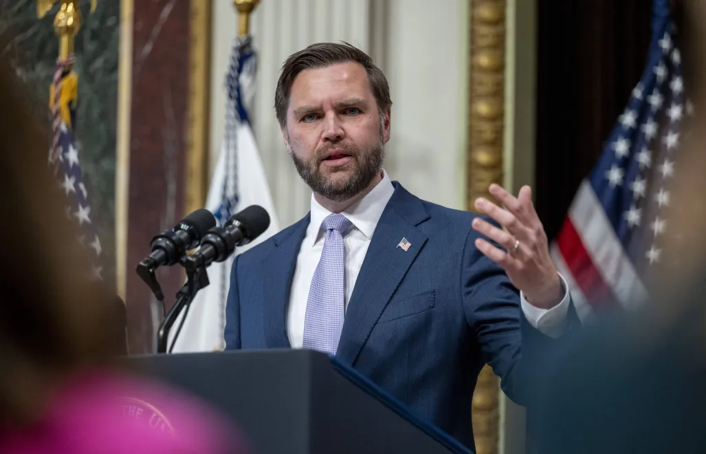 J.D. Vance Fot. PAP/EPA/DANIEL HEUER / POOL