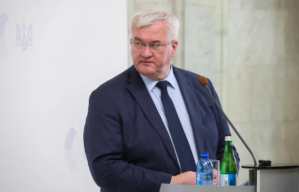 Andrij Sybiha. Fot. PAP/Victor Kovalchuk