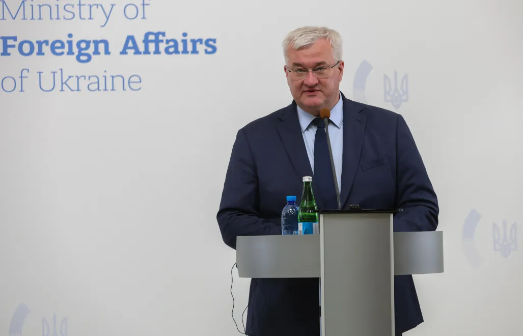 Андрій Сибіга. Fot. PAP/Viktor Kovalchuk