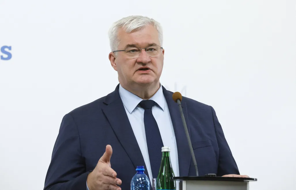 Андрій Сибіга  Fot. PAP/EPA/SERGEY DOLZHENKO