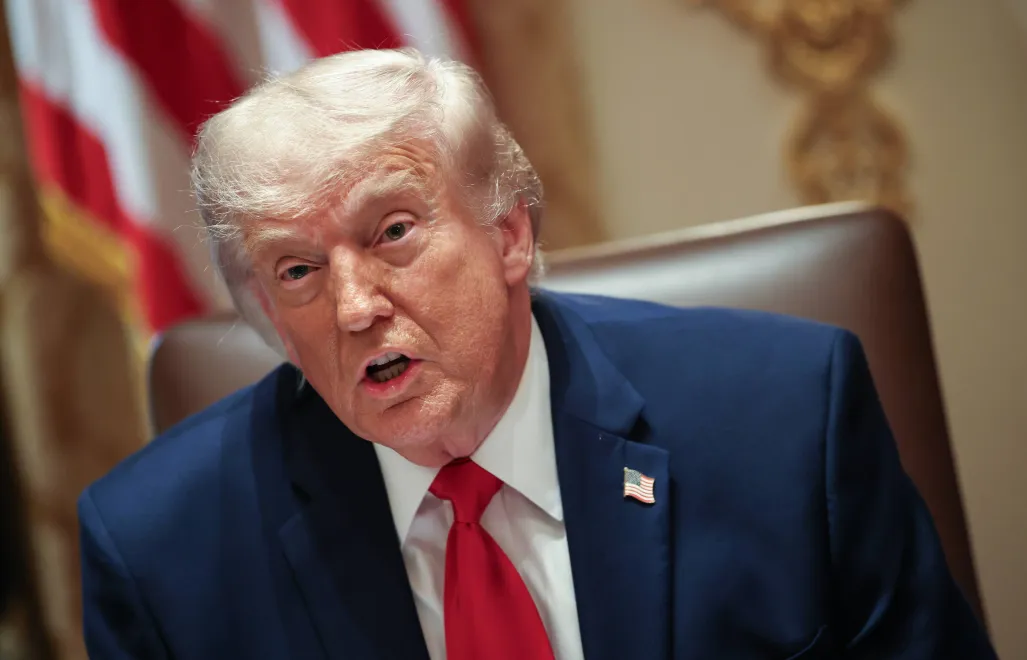 Дональд Трамп. Fot. PAP/EPA/SAMUEL CORUM / POOL