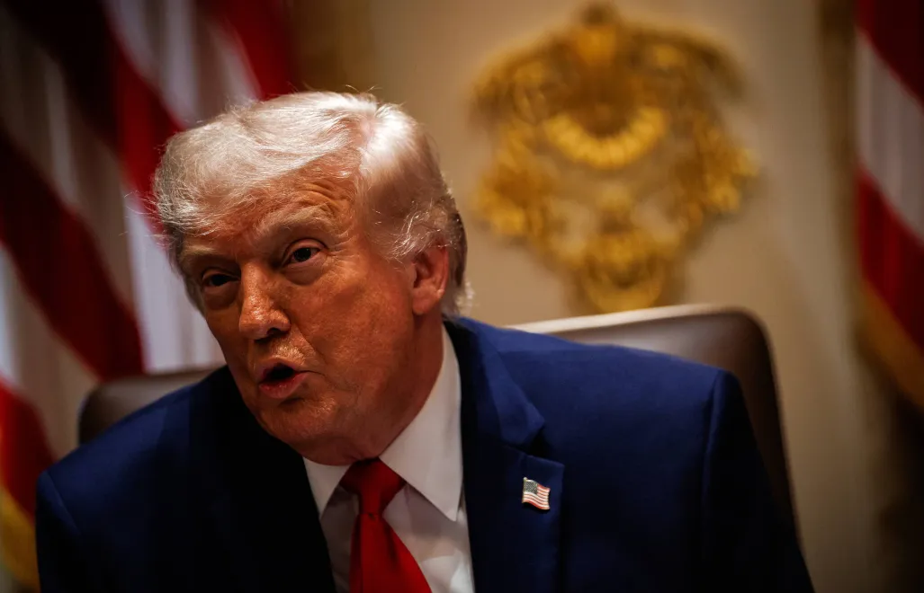 Дональд Трамп Fot. PAP/EPA/SAMUEL CORUM / POOL