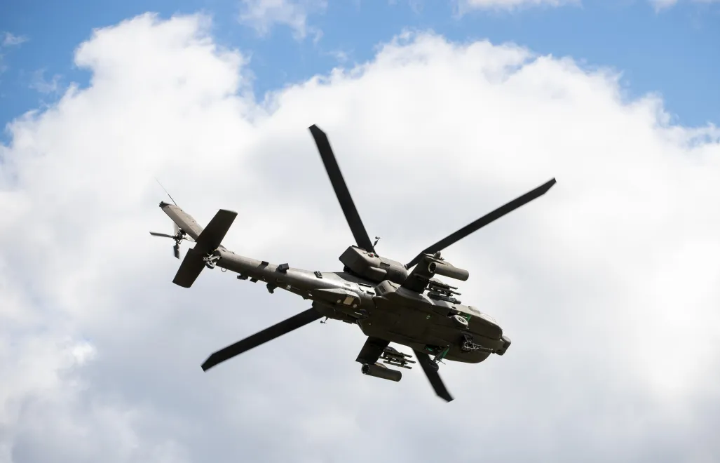 Śmigłowiec Apache (zdjęcie ilustracyjne). Fot. PAP/Agnieszka Bielecka