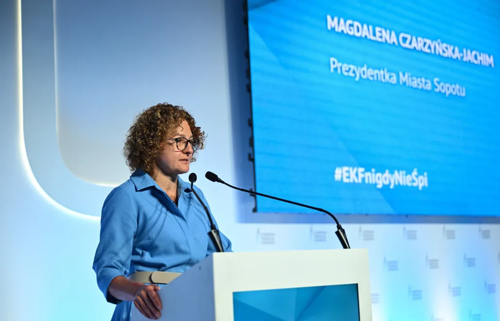 Magdalena Czarzyńska-Jachim. Fot. 	PAP/Adam Warżawa