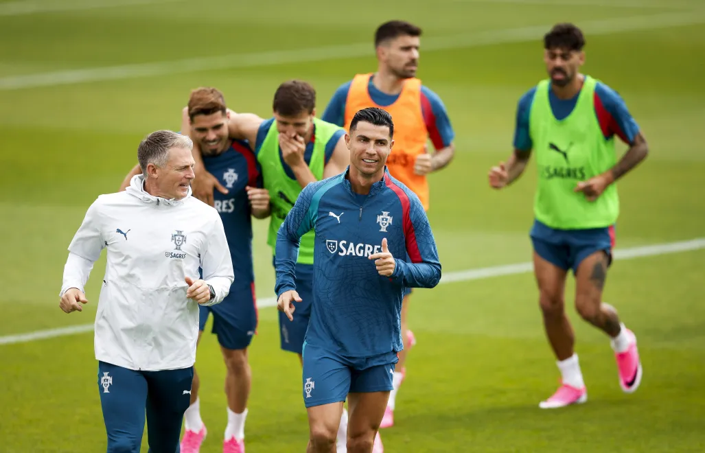 Cristiano Ronaldo wystąpił we wszystkich mistrzostwach świata od 2006 roku. Fot. PAP/EPA/	FILIPE AMORIM