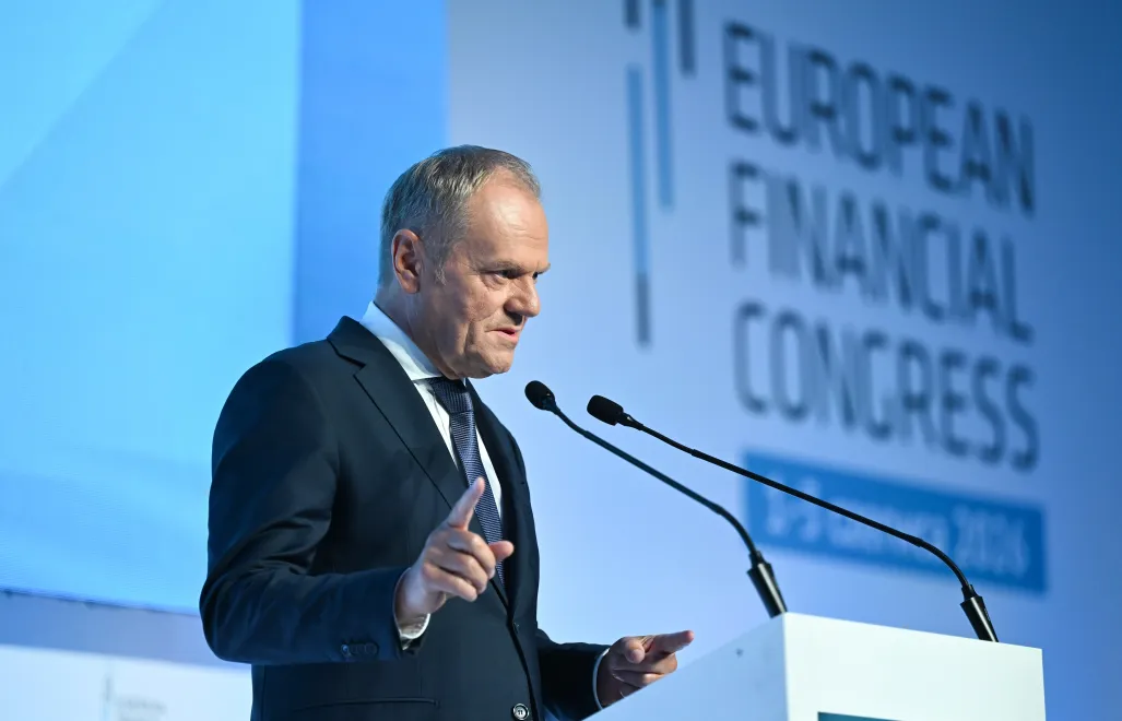 Premier Donald Tusk. Fot. PAP/Adam Warżawa