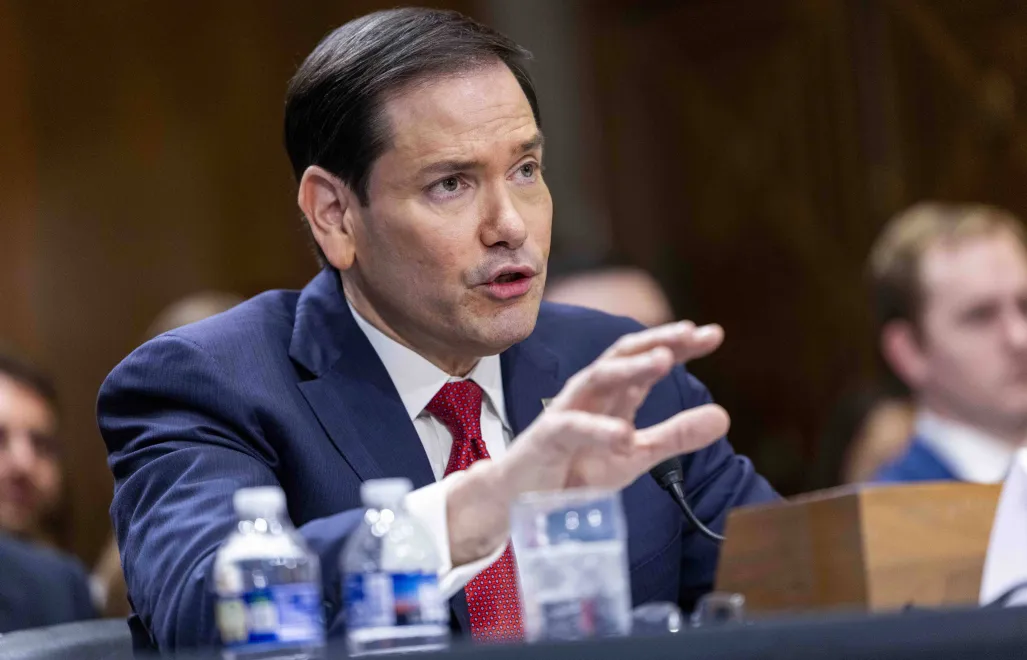 Sekretarz stanu USA Marco Rubio. Fot. PAP/EPA/SHAWN THEW