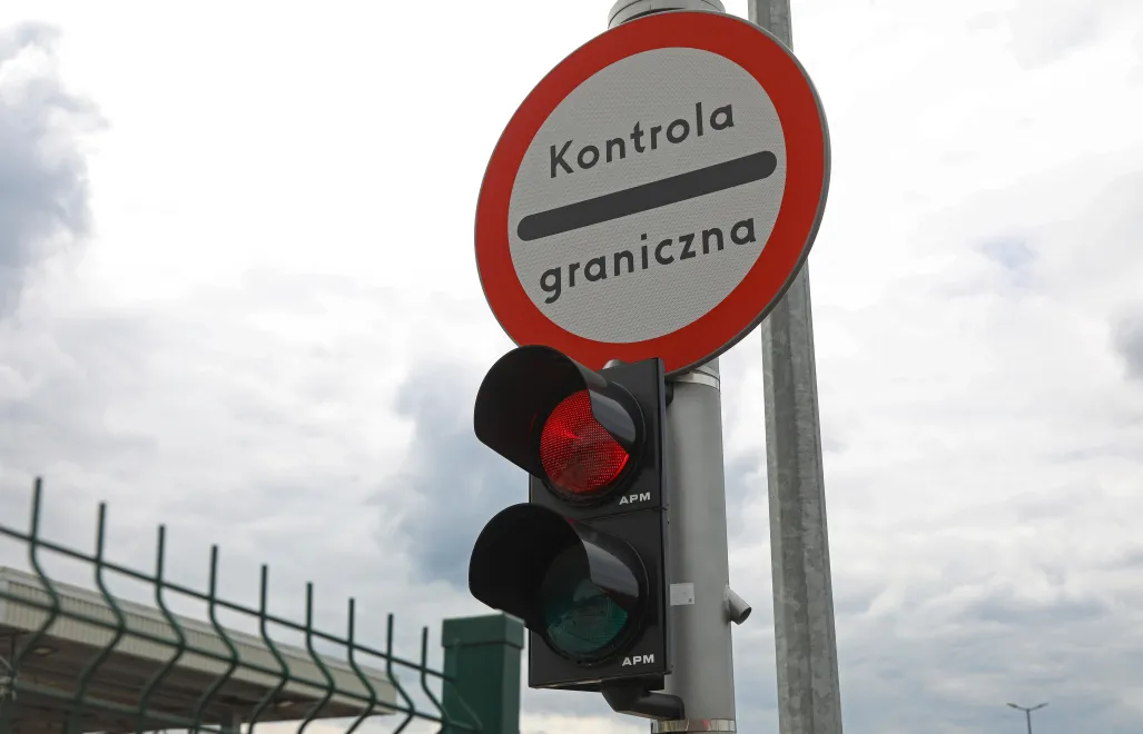 Przejście graniczne Kuźnica Białostocka-Bruzgi Fot. PAP/Artur Reszko