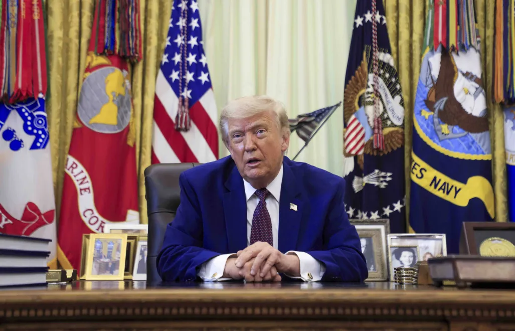 Donald Trump Fot. PAP/EPA/SHAWN THEW / POOL