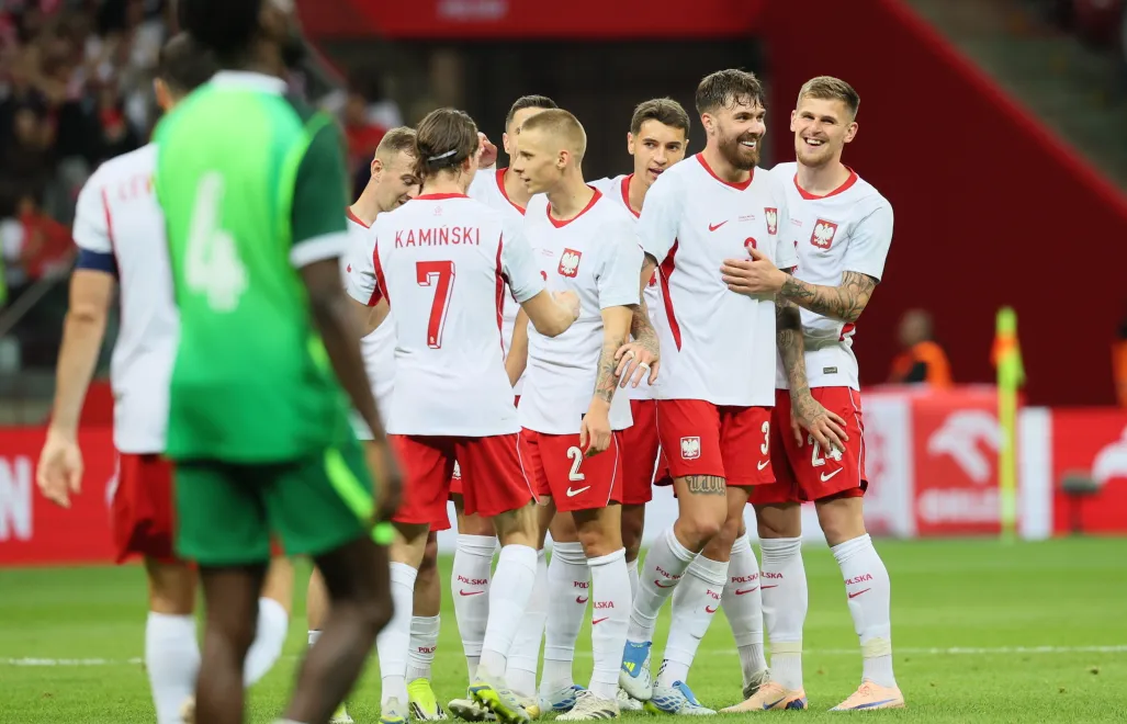 Piłkarze reprezentacji Polski, fot. PAP/Leszek Szymański