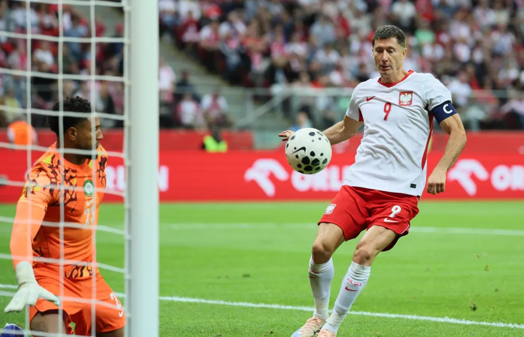 Robert Lewandowski. Fot. PAP/Leszek Szymański