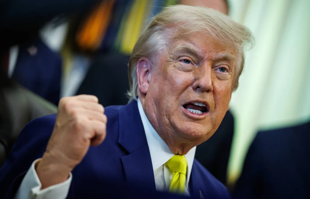 Donald Turmp Fot. PAP/EPA/SAMUEL CORUM