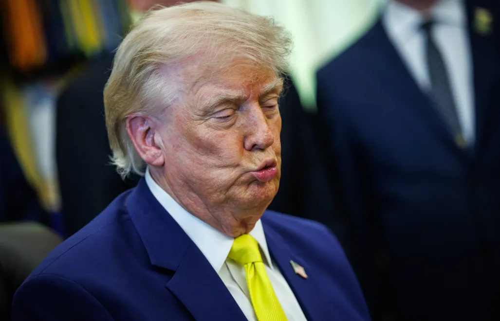 Дональд Трамп. Fot. PAP/EPA/SAMUEL CORUM / POOL