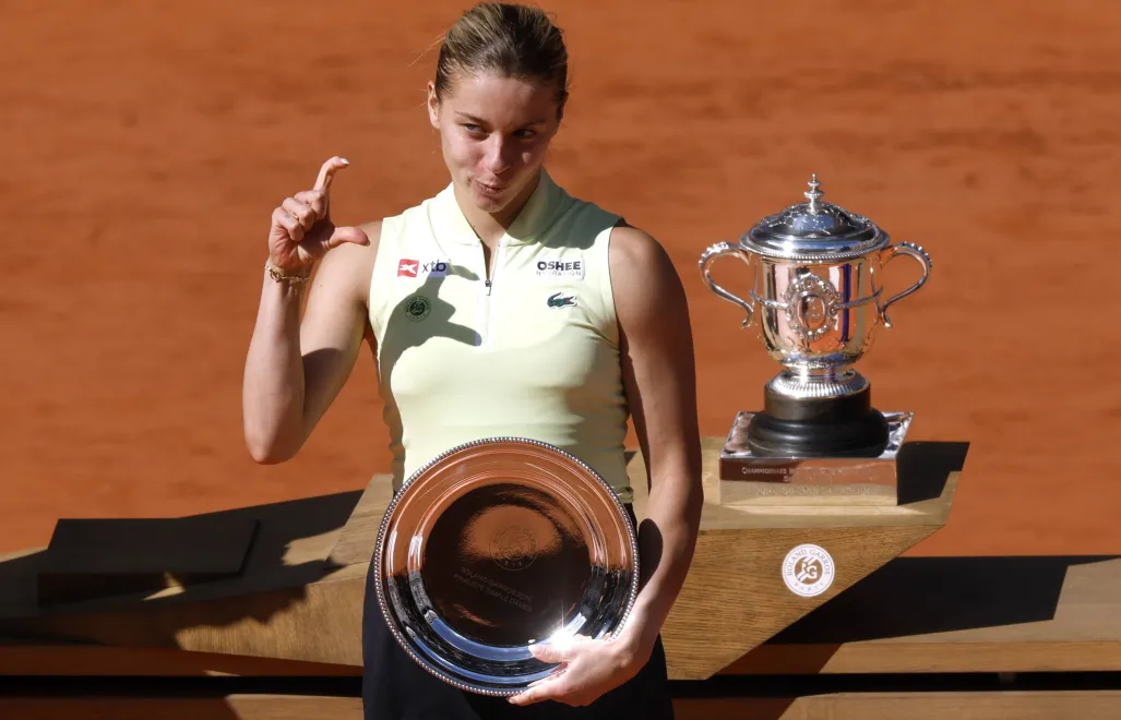 Maja Chwalinska, fot. PAP/EPA/YOAN VALAT
