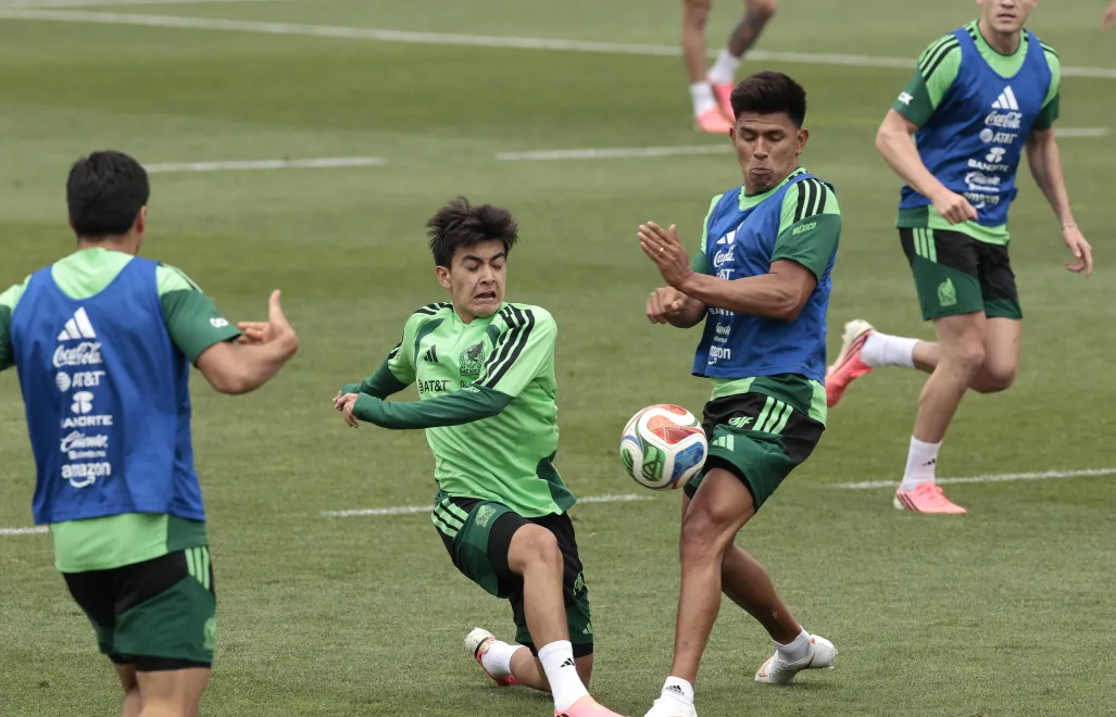 Drużyna współgospodarzy mundialu Meksyku zagra z RPA w meczu otwarcia. Fot. PAP/EPA/	JOSE MENDEZ