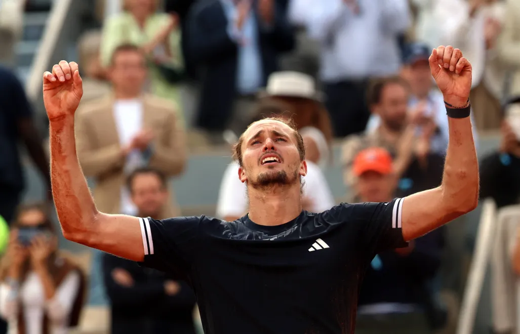 Alexander Zverev Fot. PAP/EPA/MOHAMMED BADRA