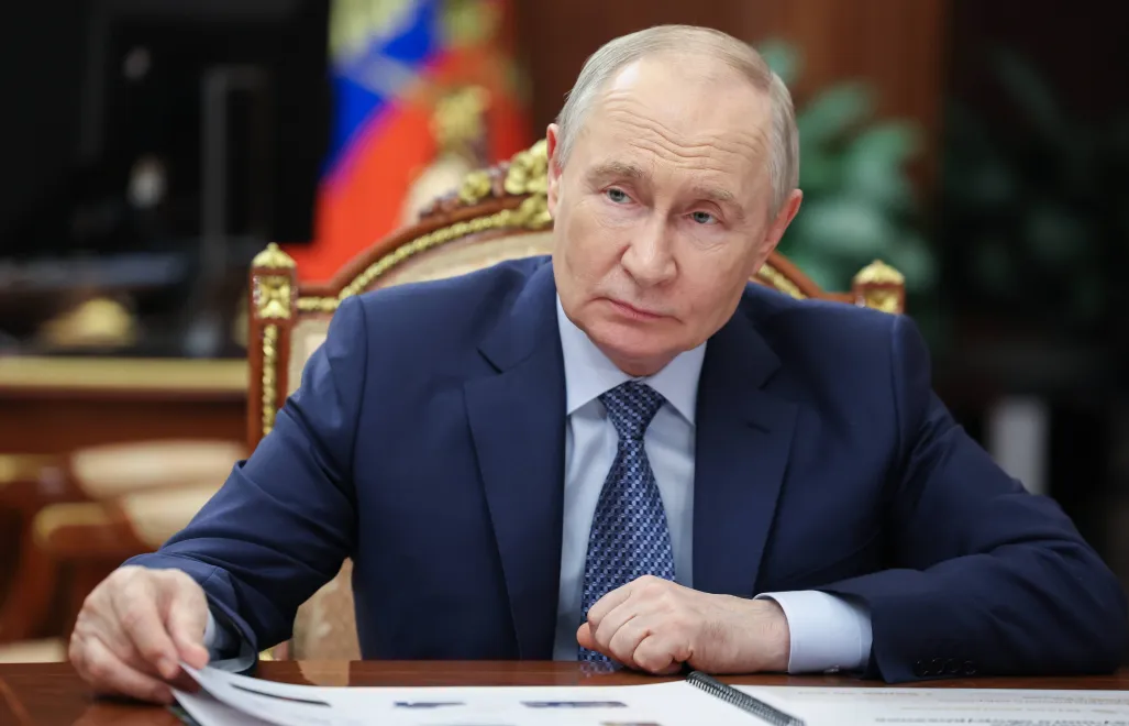 Владимир Путин. Fot. PAP/EPA/	VYACHESLAV PROKOFYEV/SPUTNIK/KREMLIN / POOL