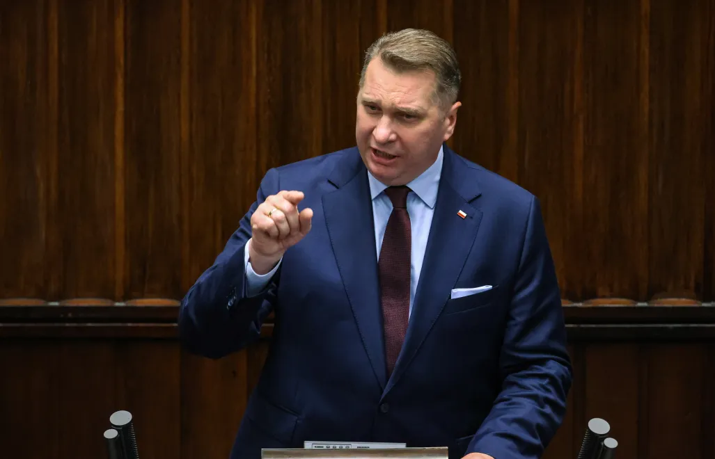 Wiceprezes PiS Przemysław Czarnek, fot. PAP/Albert Zawada