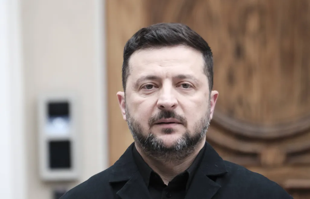 Президент України Володимир Зеленський. Fot. PAP/EPA/VALDA KALNINA