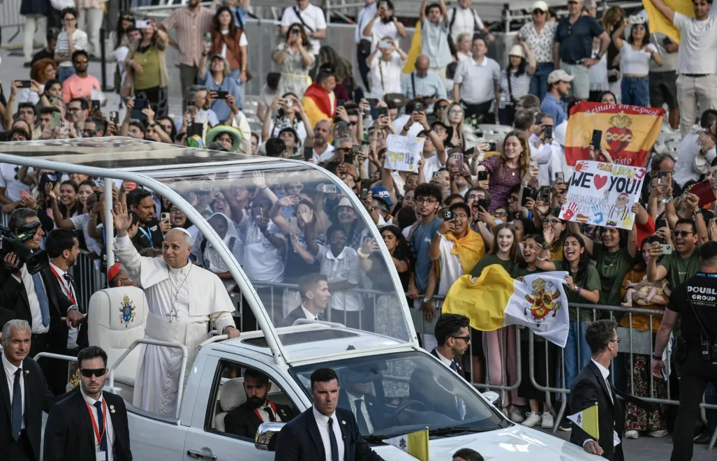 Papież Leon XIV, fot. PAP/EPA/ANSA/CIRO FUSCO
