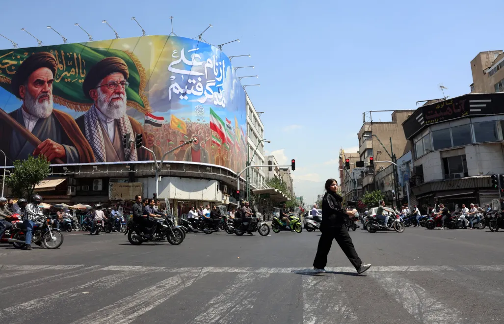 Teheran, stolica Iranu. Fot. PAP/EPA/ABEDIN TAHERKENAREH