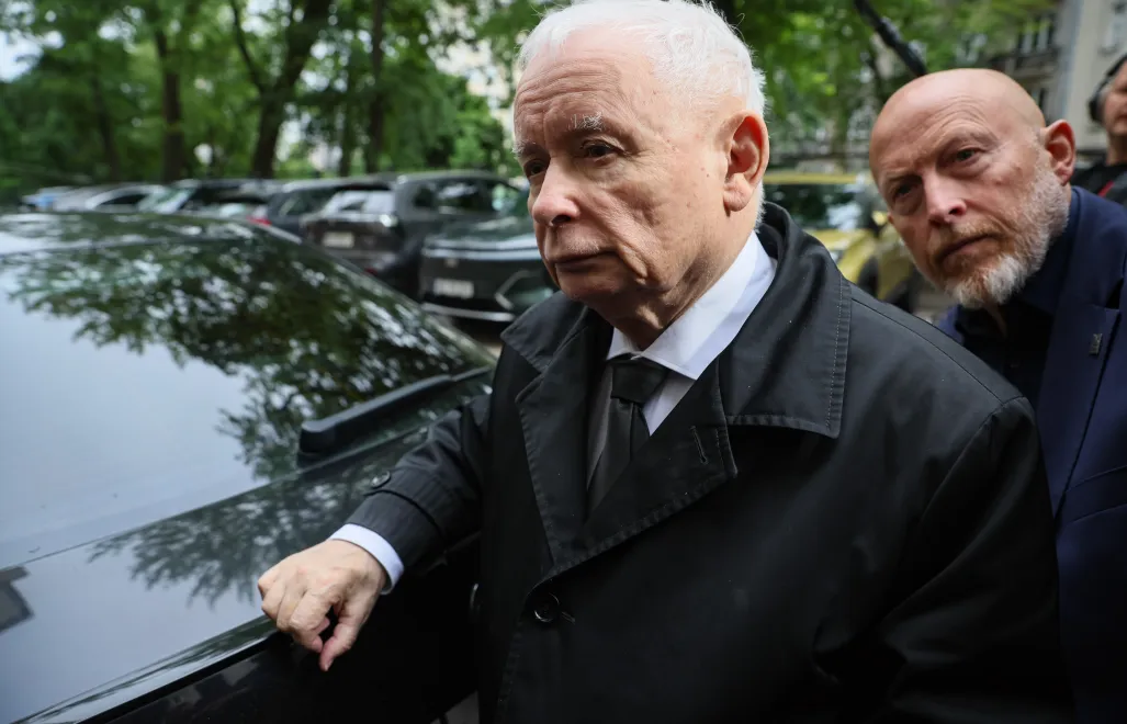 Jarosław Kaczyński. Fot. PAP/Leszek Szymański