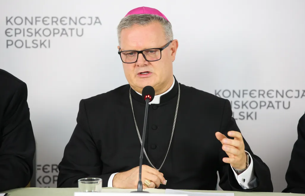 Przewodniczący Rady ds. Rodziny KEP abp Wiesław Śmigiel. Fot. PAP/	Artur Reszko