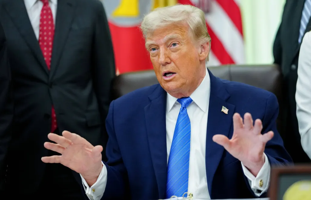 Donald Trump Fot. PAP/EPA/AARON SCHWARTZ