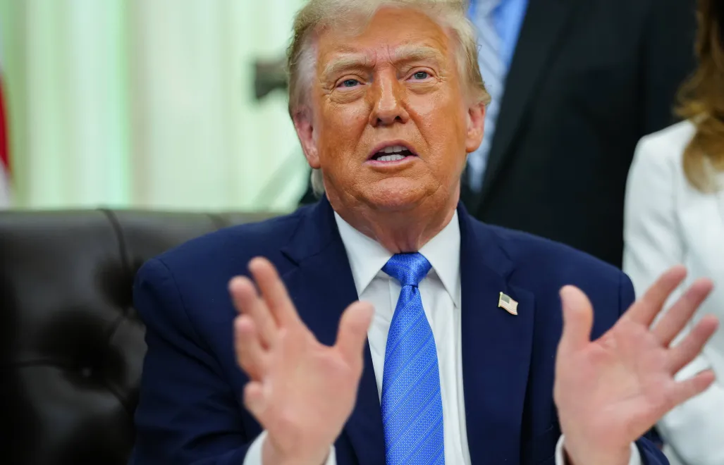 Donald Trump. Fot. EPA/AARON SCHWARTZ / POOL