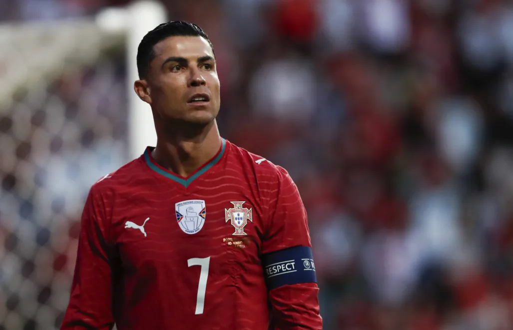Cristiano Ronaldo. Fot. EPA/PAULO CUNHA