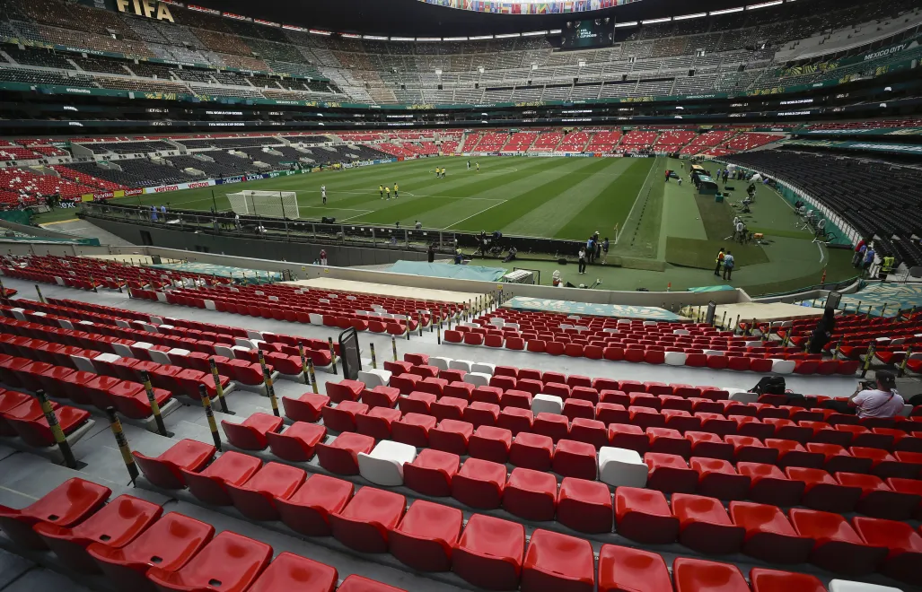 Estadio Azteca w Meksyku, fot. PAP/EPA/EFE/ESQUIVEL