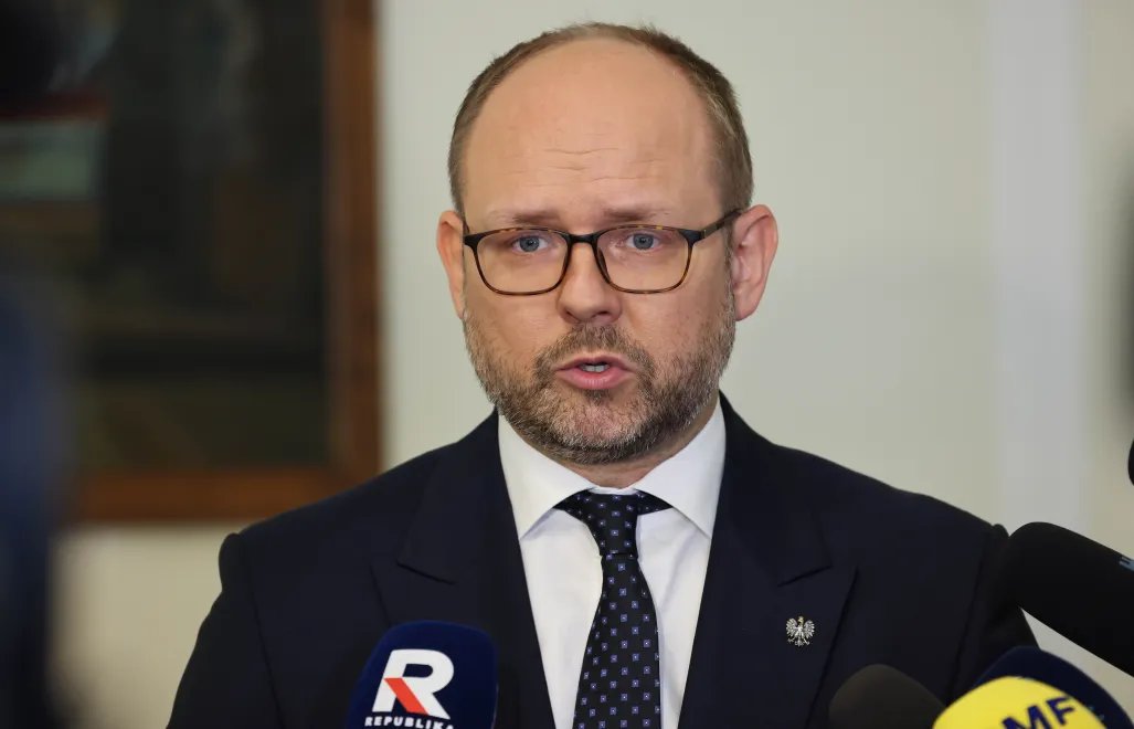 Керівник Бюро міжнародної політики при президентові Польщі Марцін Пшидач. Fot. PAP/Albert Zawada
