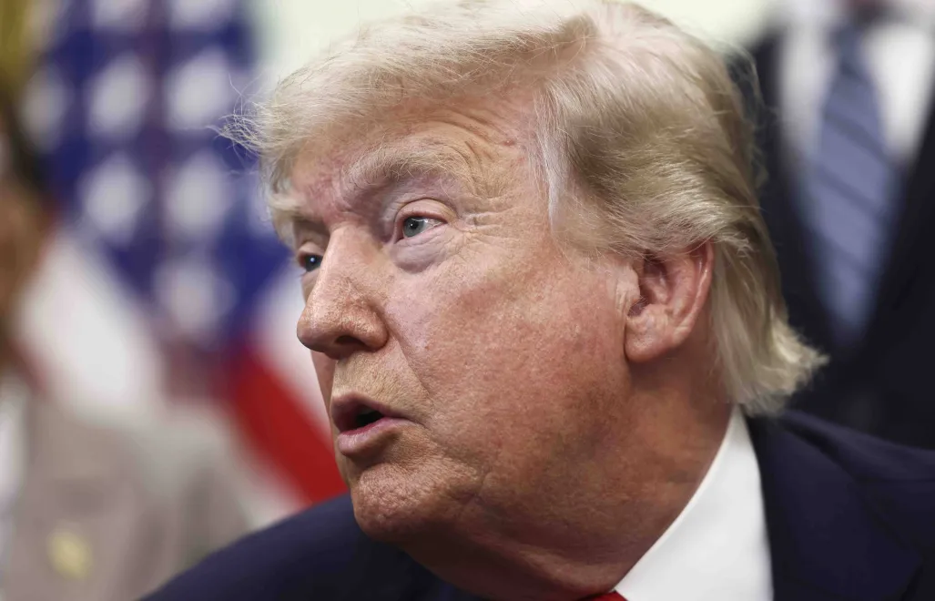 Президент США Дональд Трамп. Fot. PAP/EPA/JIM LO SCALZO / POOL
